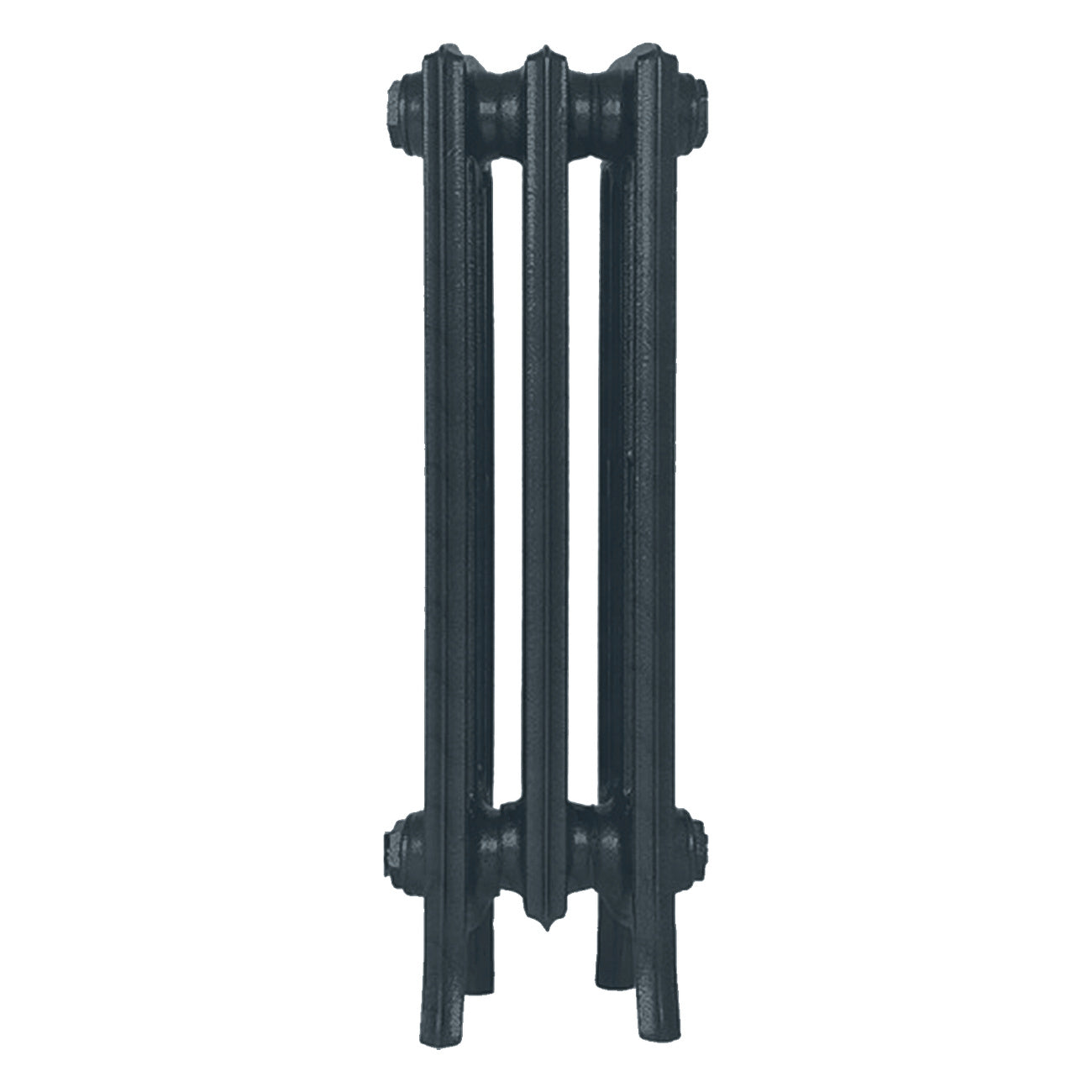Grace - Midnight Ink Cast Iron Column Radiator H650mm x W212mm 4 Column - Floor Standing
