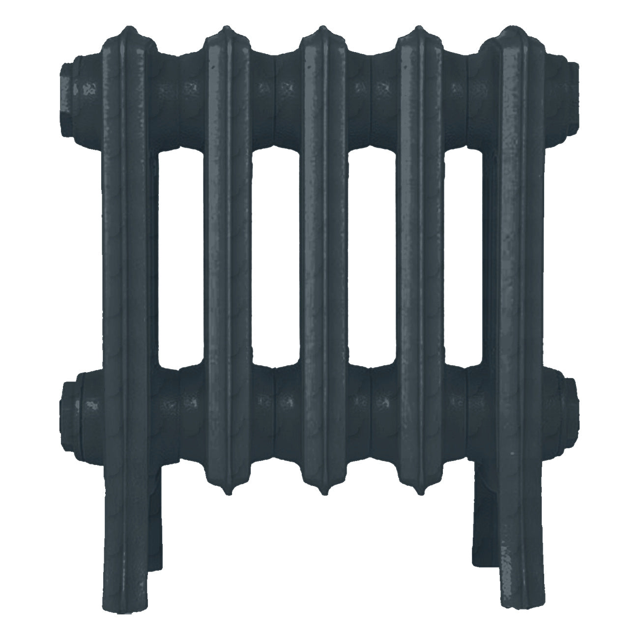 Grace - Midnight Ink Cast Iron Column Radiator H300mm x W333mm 4 Column - Wall Hung
