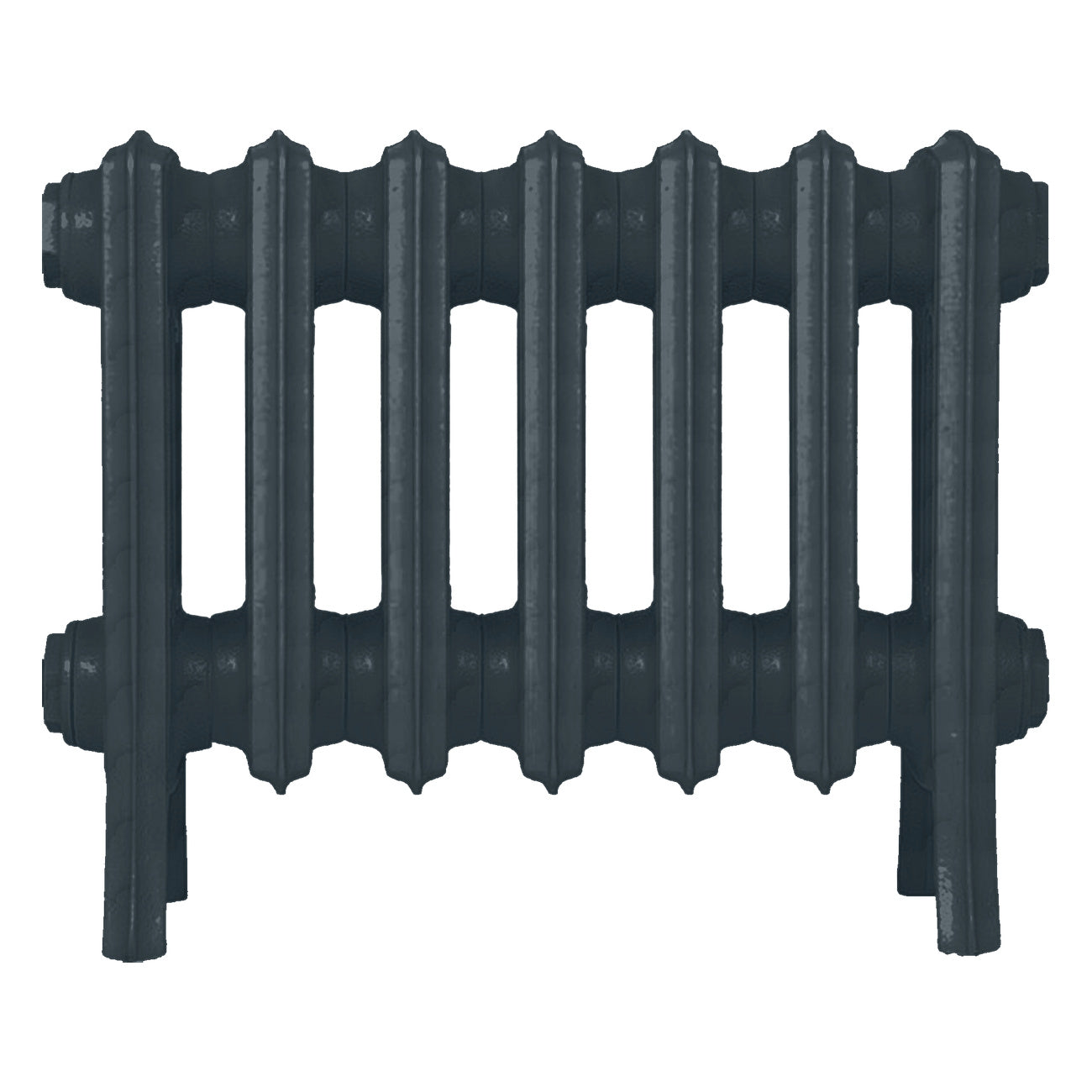 Grace - Midnight Ink Cast Iron Column Radiator H300mm x W454mm 4 Column - Wall Hung