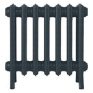 Grace - Midnight Ink Cast Iron Column Radiator H450mm x W454mm 4 Column - Wall Hung