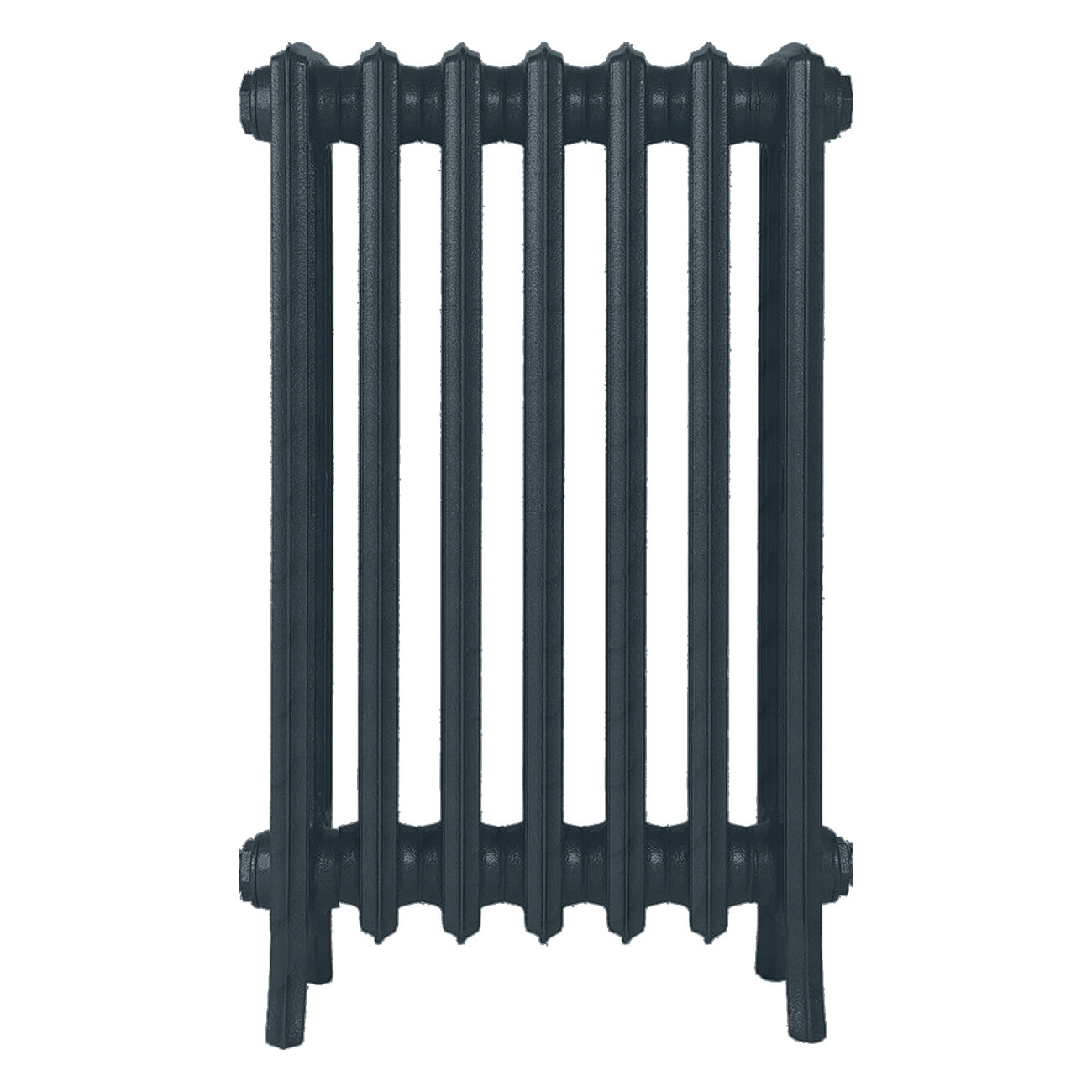 Grace - Midnight Ink Cast Iron Column Radiator H700mm x W454mm 4 Column - Wall Hung