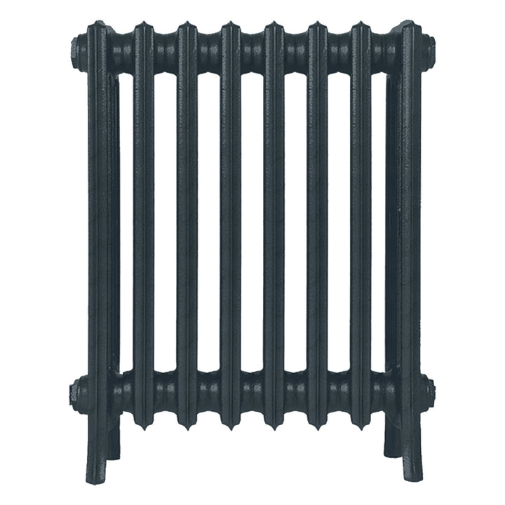 Grace - Midnight Ink Cast Iron Column Radiator H600mm x W514mm 4 Column - Wall Hung