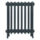 Grace - Midnight Ink Cast Iron Column Radiator H600mm x W514mm 4 Column - Wall Hung