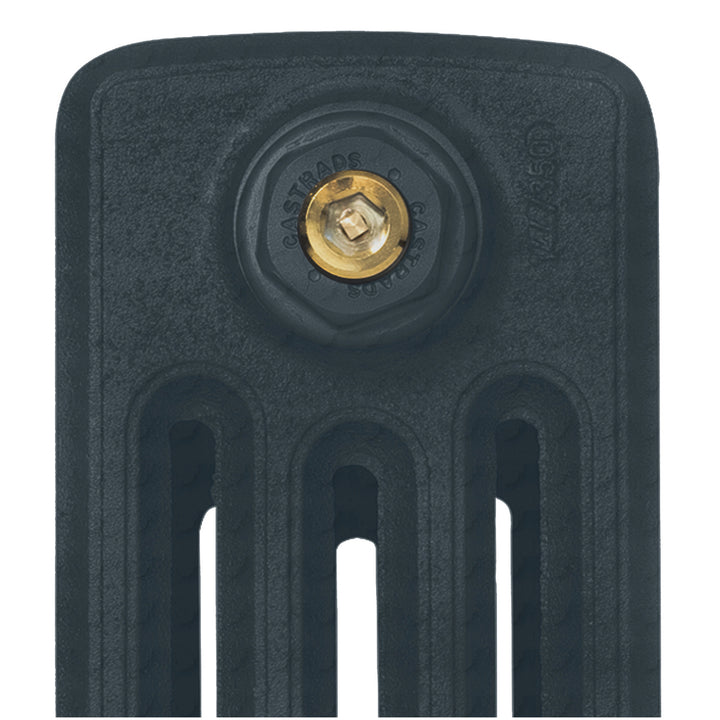 Grace - Midnight Ink Cast Iron Column Radiator H450mm x W1059mm 4 Column - Wall Hung