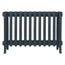 Grace - Midnight Ink Cast Iron Column Radiator H450mm x W756mm 6 Column - Wall Hung