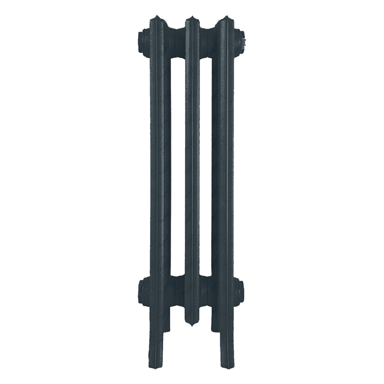 Grace - Midnight Ink Cast Iron Column Radiator H600mm x W212mm 6 Column - Wall Hung