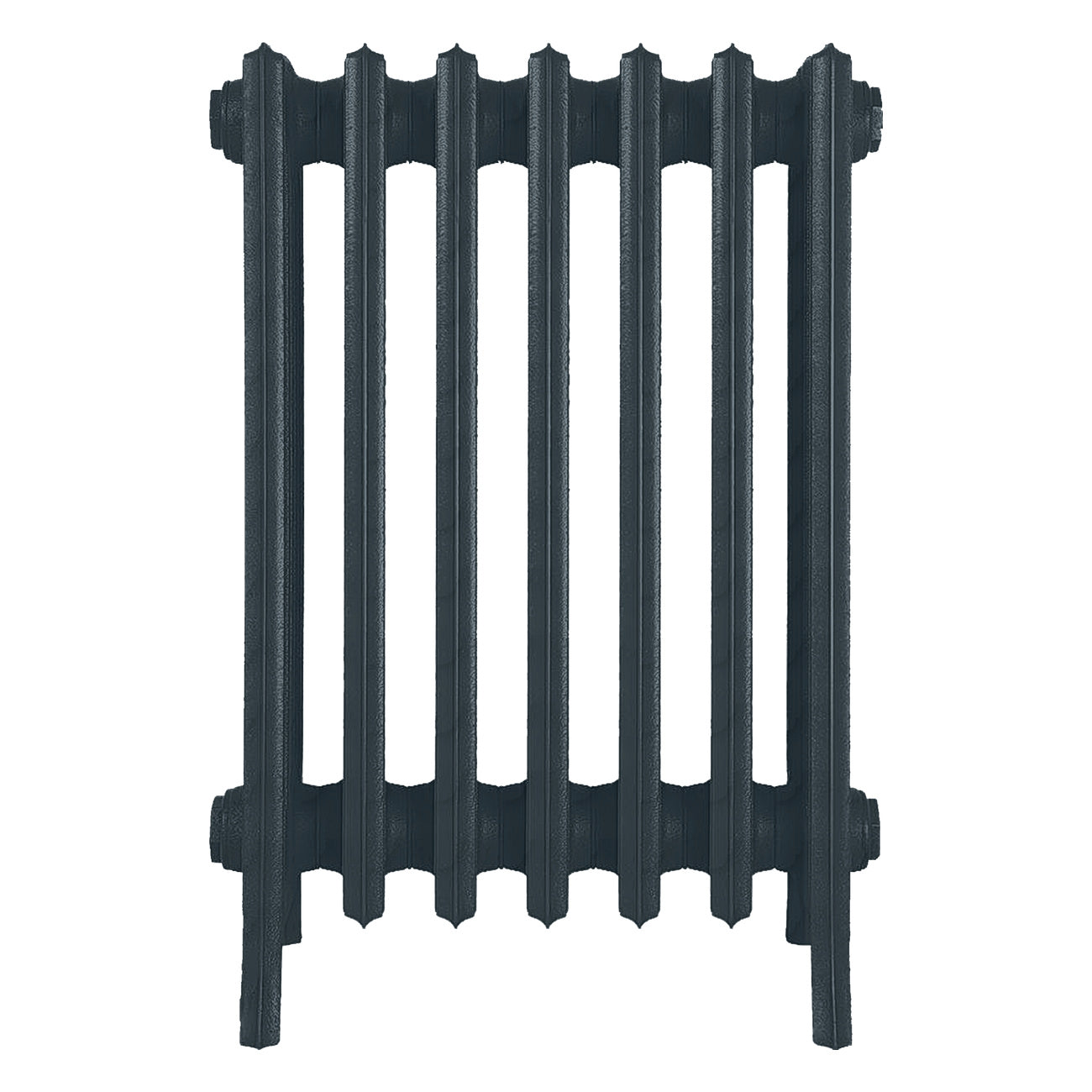 Grace - Midnight Ink Cast Iron Column Radiator H650mm x W454mm 6 Column - Floor Standing