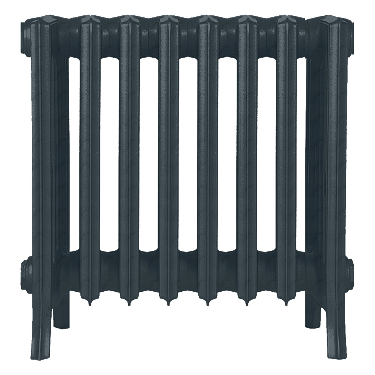 Grace - Midnight Ink Cast Iron Column Radiator H450mm x W514mm 6 Column - Wall Hung