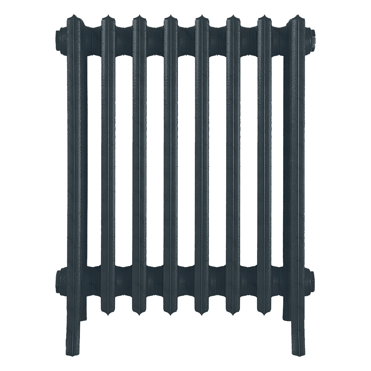 Grace - Midnight Ink Cast Iron Column Radiator H600mm x W514mm 6 Column - Wall Hung
