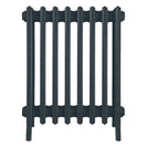 Grace - Midnight Ink Cast Iron Column Radiator H600mm x W514mm 6 Column - Wall Hung