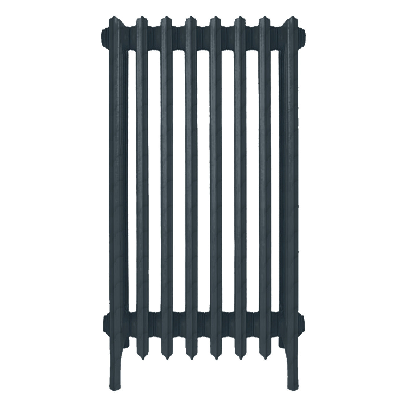 Grace - Midnight Ink Cast Iron Column Radiator H950mm x W514mm 6 Column - Floor Standing