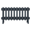 Grace - Pencil Grey Cast Iron Column Radiator H350mm x W635mm 4 Column - Floor Standing