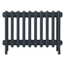 Grace - Pencil Grey Cast Iron Column Radiator H500mm x W635mm 4 Column - Floor Standing