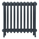 Grace - Pencil Grey Cast Iron Column Radiator H650mm x W635mm 4 Column - Floor Standing