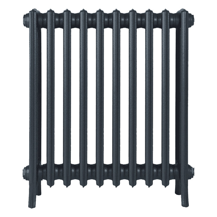 Grace - Pencil Grey Cast Iron Column Radiator H750mm x W635mm 4 Column - Floor Standing