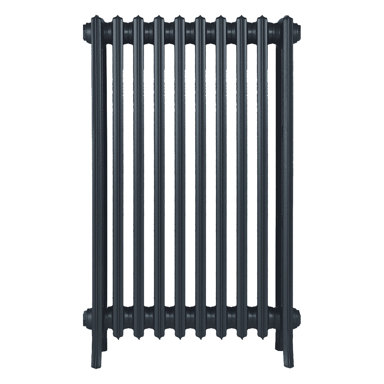 Grace - Pencil Grey Cast Iron Column Radiator H950mm x W635mm 4 Column - Floor Standing