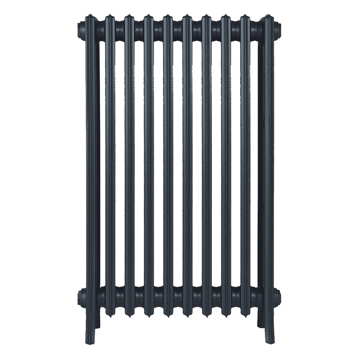 Grace - Pencil Grey Cast Iron Column Radiator H950mm x W635mm 4 Column - Floor Standing