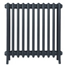 Grace - Pencil Grey Cast Iron Column Radiator H750mm x W696mm 4 Column - Floor Standing