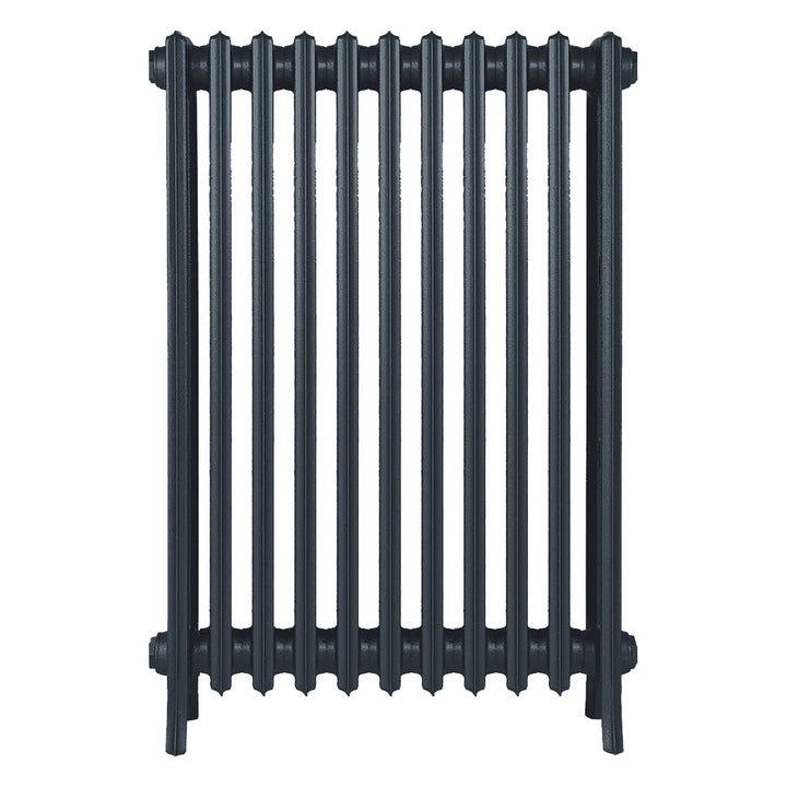 Grace - Pencil Grey Cast Iron Column Radiator H950mm x W696mm 4 Column - Floor Standing