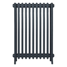 Grace - Pencil Grey Cast Iron Column Radiator H950mm x W696mm 4 Column - Floor Standing