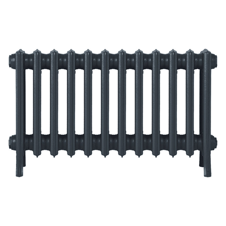 Grace - Pencil Grey Cast Iron Column Radiator H500mm x W756mm 4 Column - Floor Standing