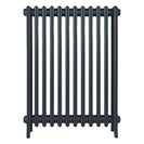 Grace - Pencil Grey Cast Iron Column Radiator H950mm x W756mm 4 Column - Floor Standing