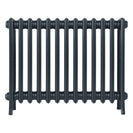 Grace - Pencil Grey Cast Iron Column Radiator H650mm x W817mm 4 Column - Floor Standing