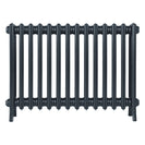 Grace - Pencil Grey Cast Iron Column Radiator H650mm x W877mm 4 Column - Floor Standing