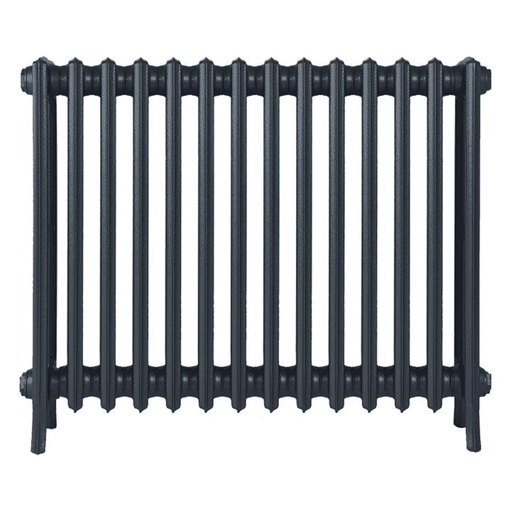 Grace - Pencil Grey Cast Iron Column Radiator H750mm x W877mm 4 Column - Floor Standing