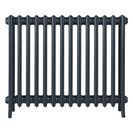 Grace - Pencil Grey Cast Iron Column Radiator H750mm x W877mm 4 Column - Floor Standing