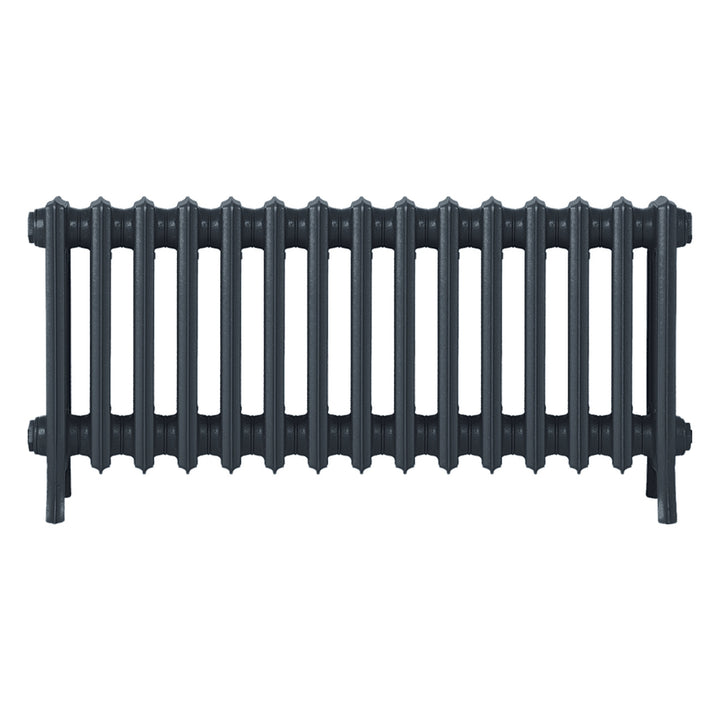 Grace - Pencil Grey Cast Iron Column Radiator H500mm x W938mm 4 Column - Floor Standing