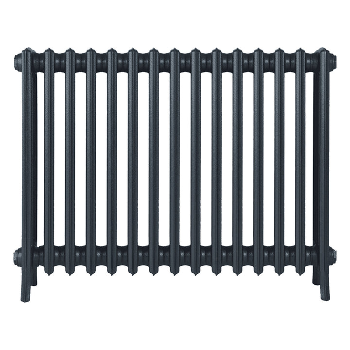 Grace - Pencil Grey Cast Iron Column Radiator H750mm x W938mm 4 Column - Floor Standing