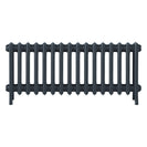 Grace - Pencil Grey Cast Iron Column Radiator H500mm x W998mm 4 Column - Floor Standing