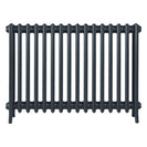 Grace - Pencil Grey Cast Iron Column Radiator H750mm x W998mm 4 Column - Floor Standing