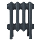 Grace - Pencil Grey Cast Iron Column Radiator H350mm x W272mm 4 Column - Floor Standing