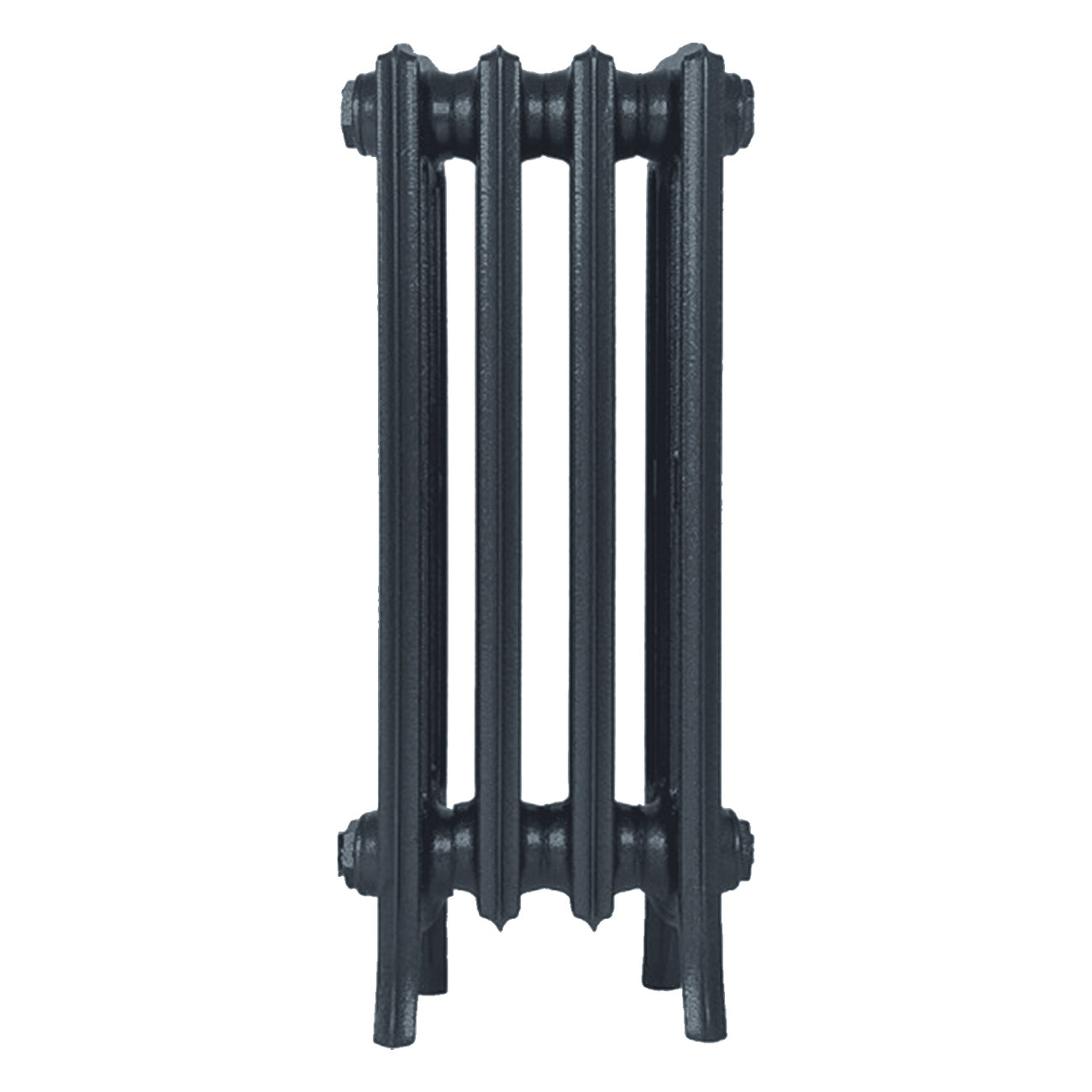 Grace - Pencil Grey Cast Iron Column Radiator H650mm x W272mm 4 Column - Floor Standing