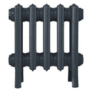 Grace - Pencil Grey Cast Iron Column Radiator H350mm x W333mm 4 Column - Floor Standing