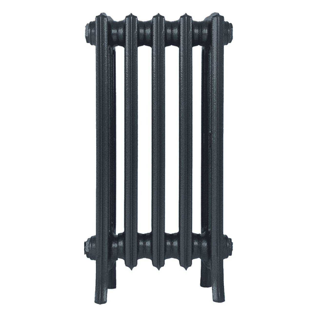 Grace - Pencil Grey Cast Iron Column Radiator H650mm x W333mm 4 Column - Floor Standing