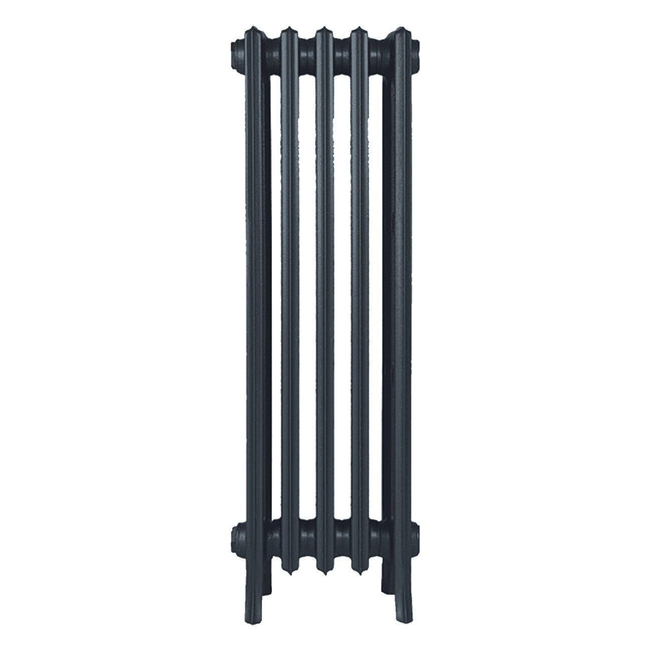 Grace - Pencil Grey Cast Iron Column Radiator H950mm x W333mm 4 Column - Floor Standing