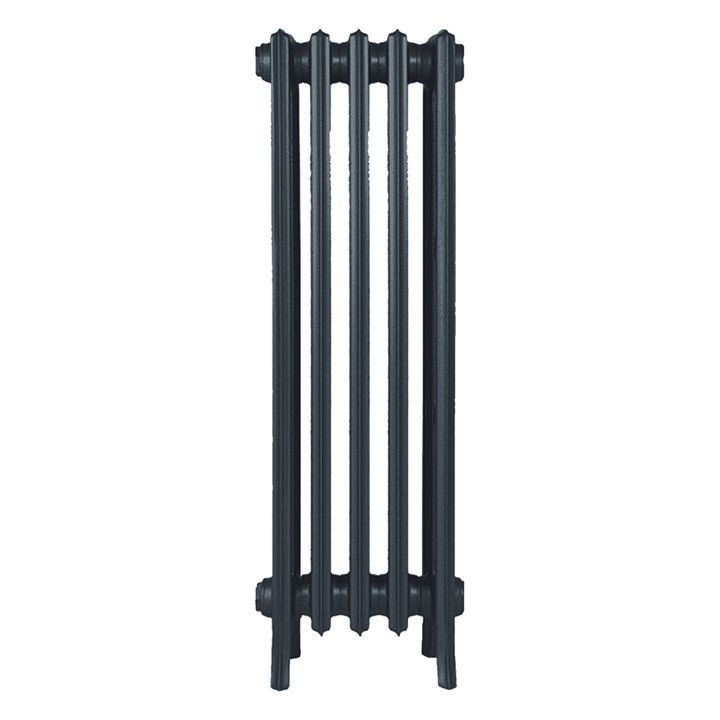 Grace - Pencil Grey Cast Iron Column Radiator H950mm x W333mm 4 Column - Floor Standing