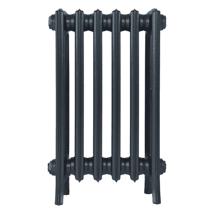 Grace - Pencil Grey Cast Iron Column Radiator H650mm x W393mm 4 Column - Floor Standing
