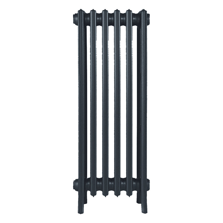 Grace - Pencil Grey Cast Iron Column Radiator H950mm x W393mm 4 Column - Floor Standing