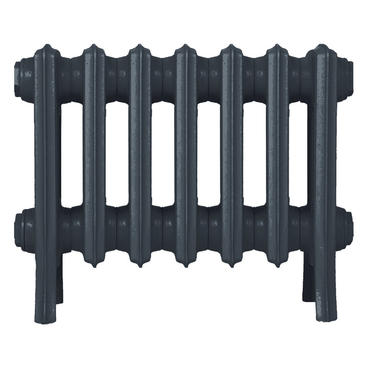 Grace - Pencil Grey Cast Iron Column Radiator H350mm x W454mm 4 Column - Floor Standing