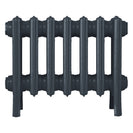 Grace - Pencil Grey Cast Iron Column Radiator H350mm x W454mm 4 Column - Floor Standing