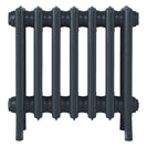 Grace - Pencil Grey Cast Iron Column Radiator H500mm x W454mm 4 Column - Floor Standing