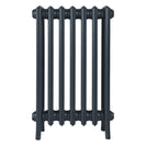 Grace - Pencil Grey Cast Iron Column Radiator H750mm x W454mm 4 Column - Floor Standing