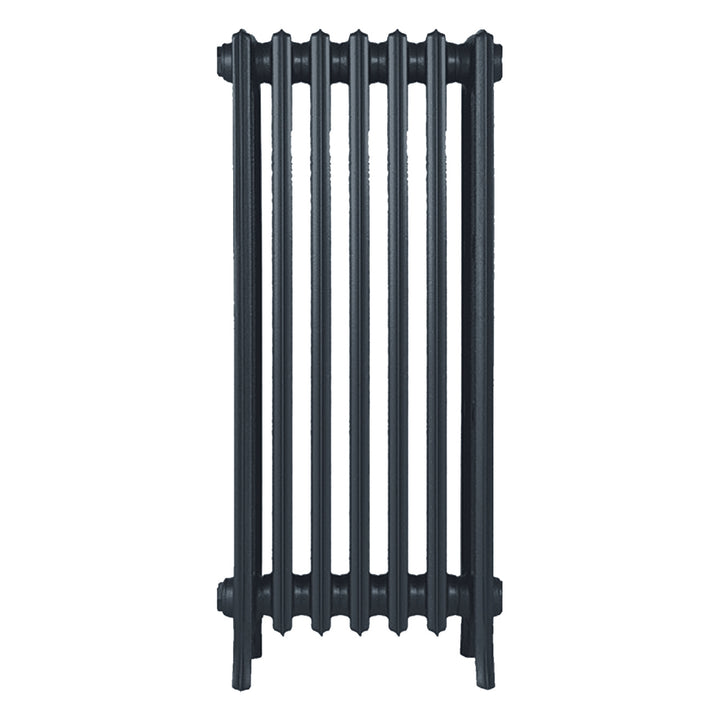 Grace - Pencil Grey Cast Iron Column Radiator H950mm x W454mm 4 Column - Floor Standing