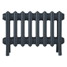 Grace - Pencil Grey Cast Iron Column Radiator H350mm x W514mm 4 Column - Floor Standing