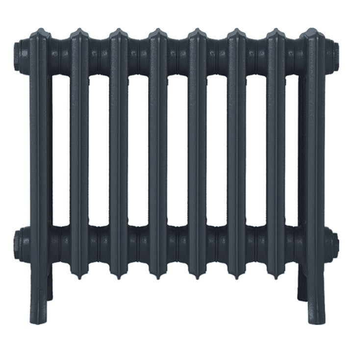 Grace - Pencil Grey Cast Iron Column Radiator H500mm x W514mm 4 Column - Floor Standing