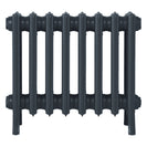 Grace - Pencil Grey Cast Iron Column Radiator H500mm x W514mm 4 Column - Floor Standing